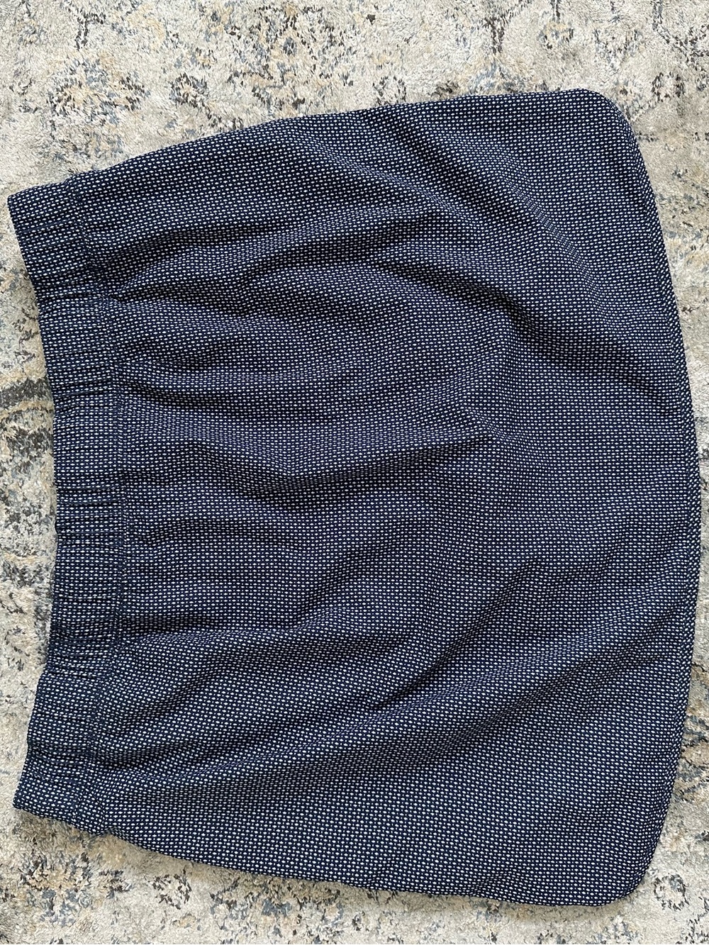Athleta Navy Microdot Drawstring Skort - Picture 2 of 3